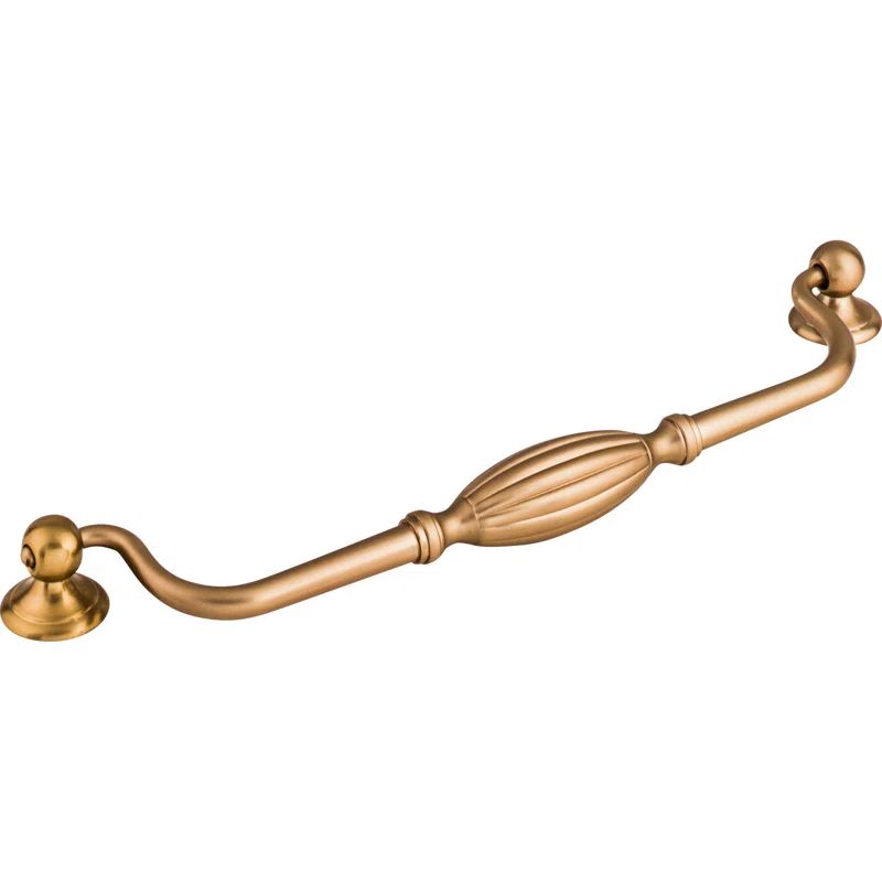 Brushed Bronze Traditional Drop Bail Cabinet Handle