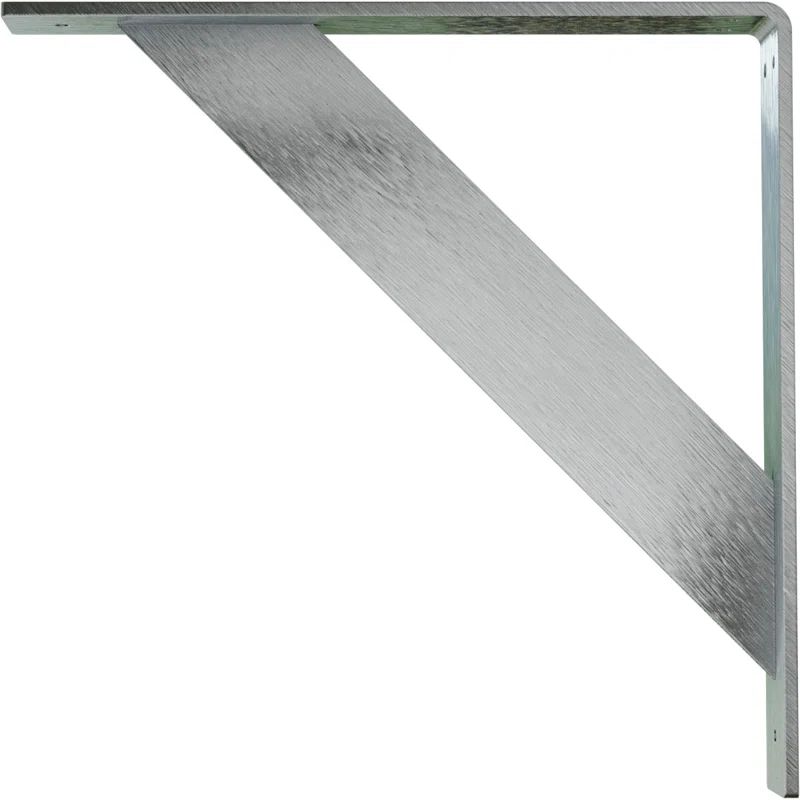 14" Traditional Urban Steel Bracket for Modern Farmhouse Decor
