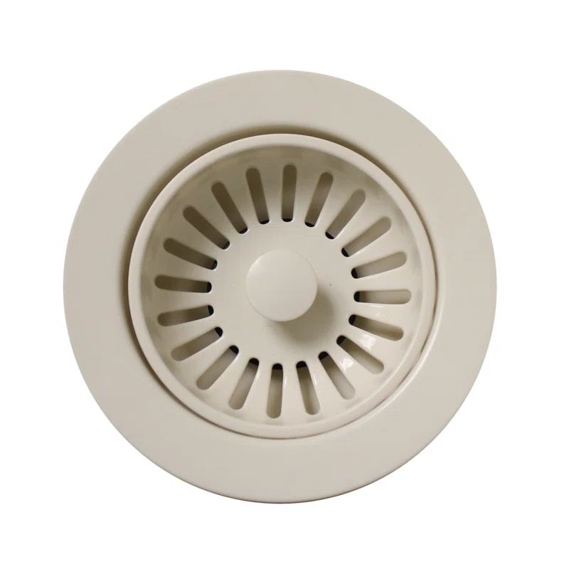 Biscuit 3.5'' Fireclay Basket Strainer