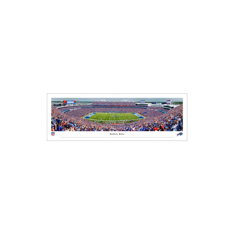 Buffalo Bills Panoramic Stadium Print in Frame