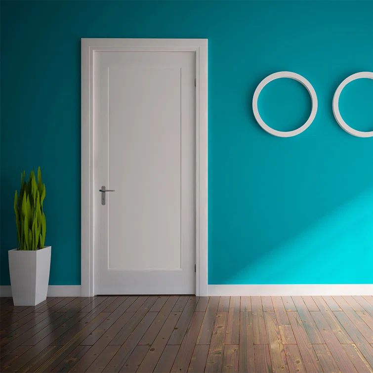White Solid Core 22" x 80" Interior Shaker Door