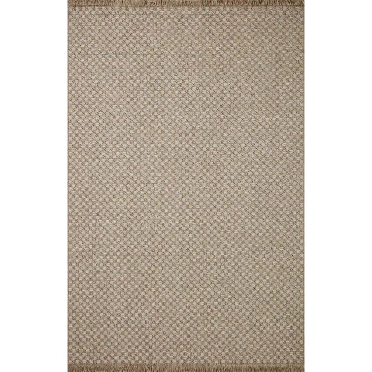 Dawn Natural Beige Polypropylene Indoor/Outdoor Runner Rug