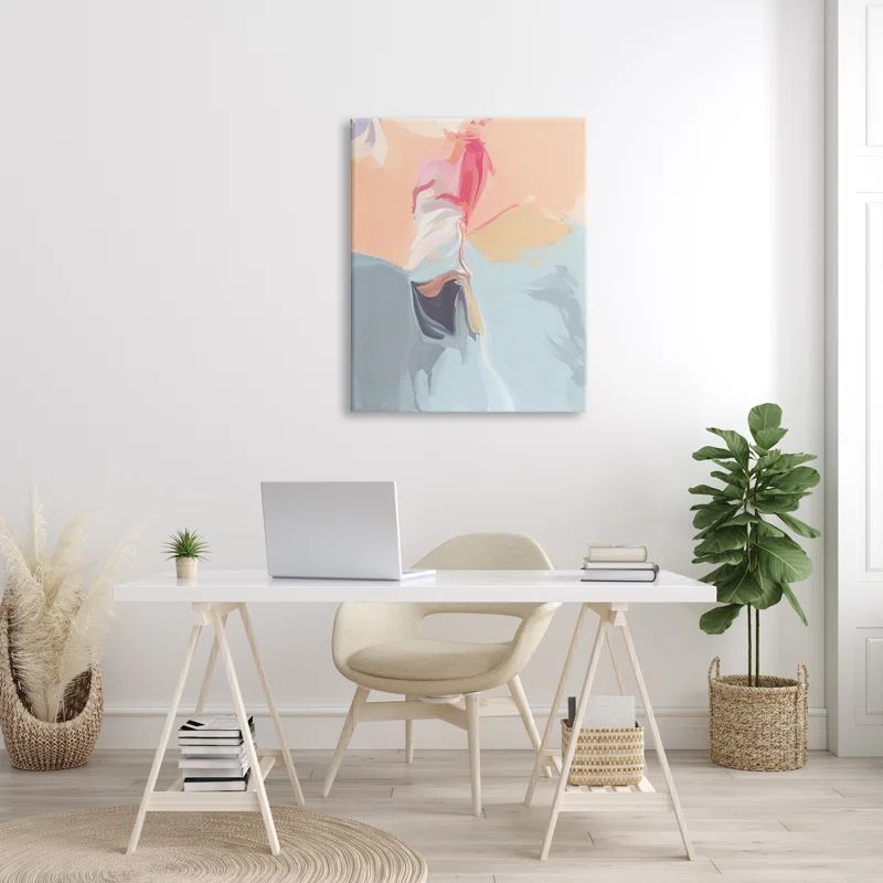 16 x 20 Multicolor Abstract Canvas Wall Art