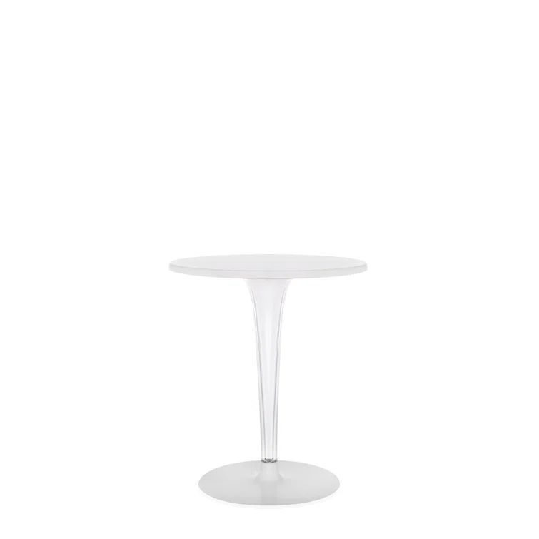 Starck Dr. Yes 24" White Melamine Round Coffee Table