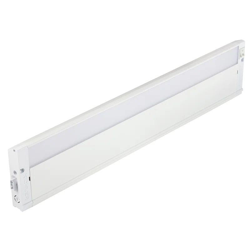 22'' White LED Under Cabinet Light Bar with Frosted Diffuser