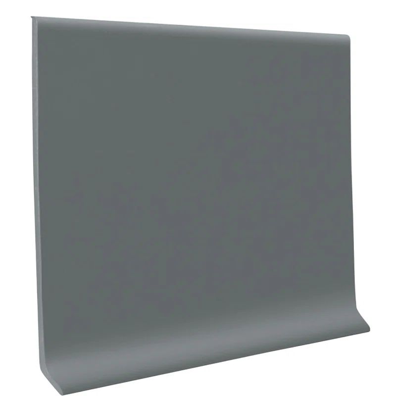 Dark Gray 48" Vinyl Wall Cove Base Set