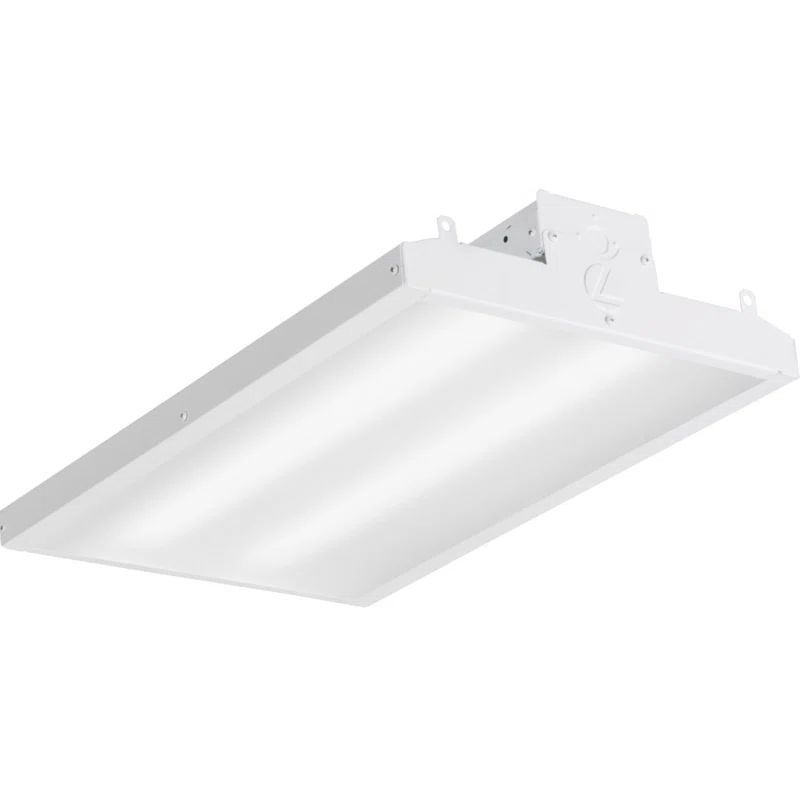 Sleek White 4000K Cool White Dimmable LED High Bay Light, 22"