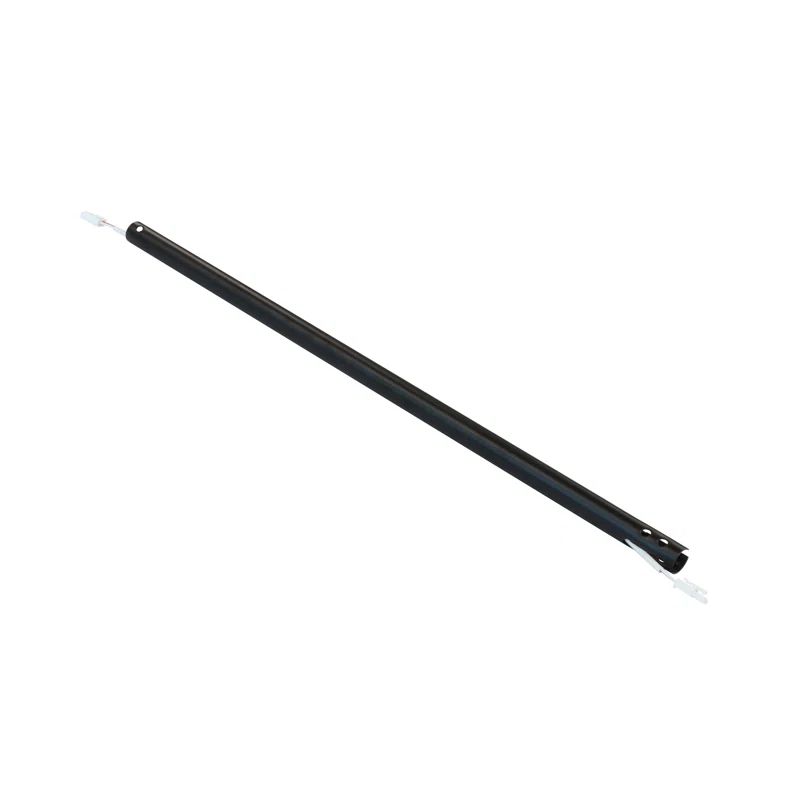 46" Black Steel Indoor/Outdoor Ceiling Fan Downrod
