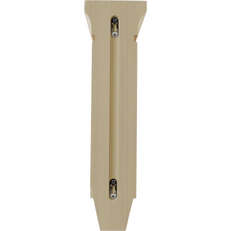 Small Lucan Rubberwood Corbel 3 3/8"W x 6 3/4"D x 10"H