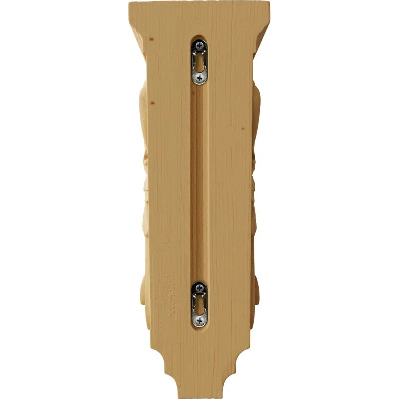 Alder Wood Acanthus Corbel 22" Height