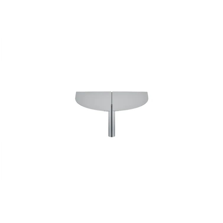 Small Brushed Stainless Steel Wall Shelf