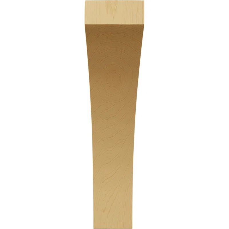 Alder 6" Hand-Carved Wood Corbel