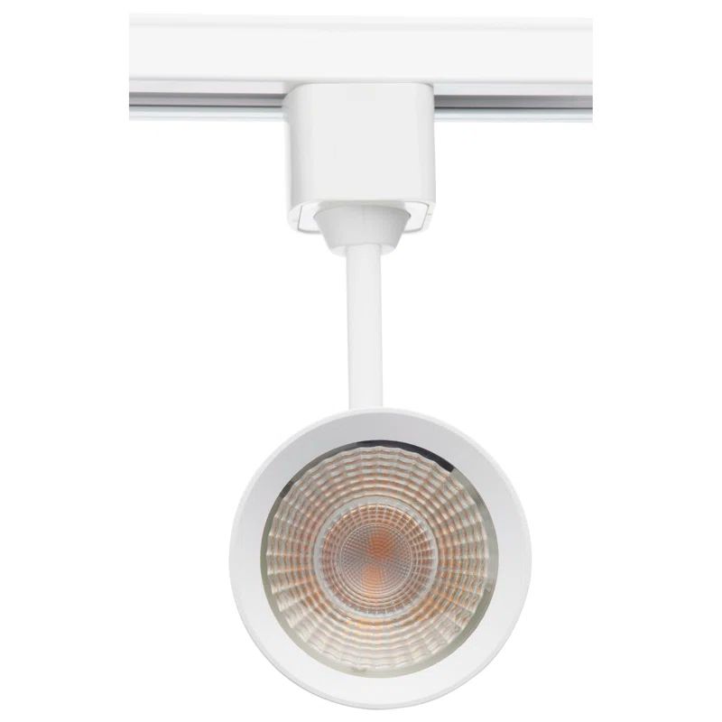 White Adjustable LED Commercial Track Head Light