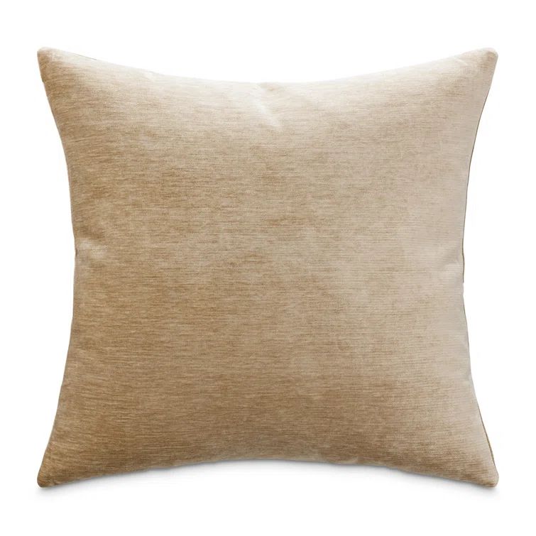 Camel Chenille 20x20 Square Accent Pillow