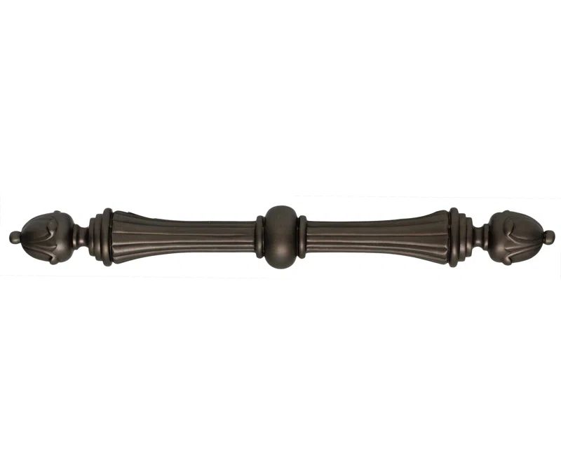 Antique English Brass 4.5'' Appliance Pull with Matte Finish