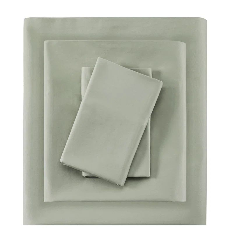 Sage Full Cotton Blend 4-Piece Sheet Set