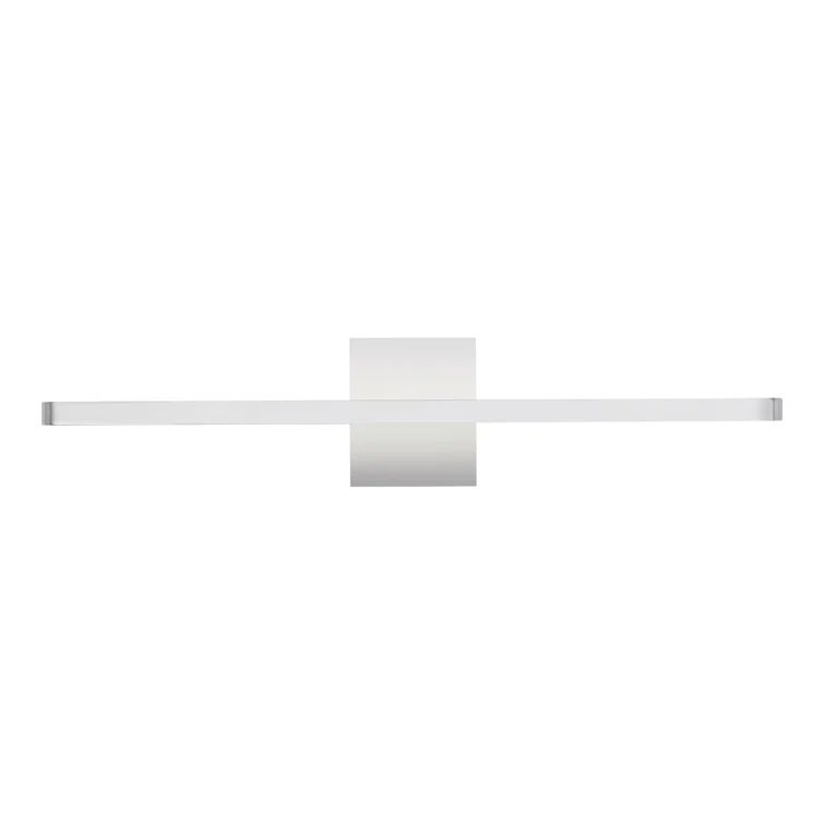 Banda Chrome 24" LED Bath Bar with Integrated Dimmable Light