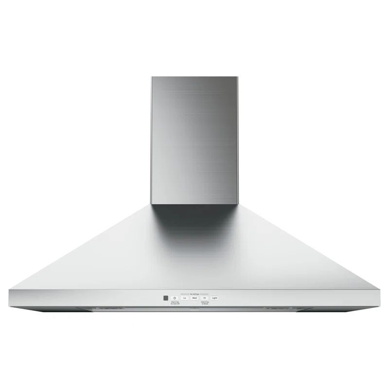 30" Stainless Steel Convertible Wall Mount Range Hood with Charcoal Filter