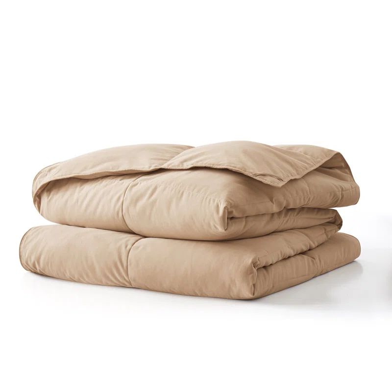 Twin Ginger Root Lightweight Down Comforter Set