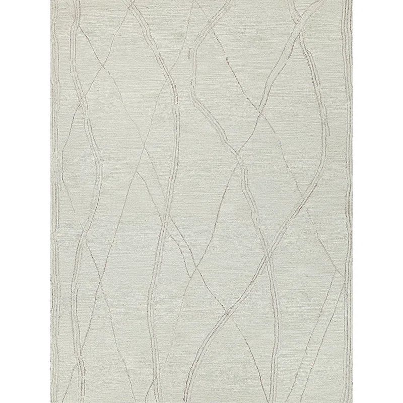 Handmade Red Wool Tufted Rectangular Area Rug 12' x 15'