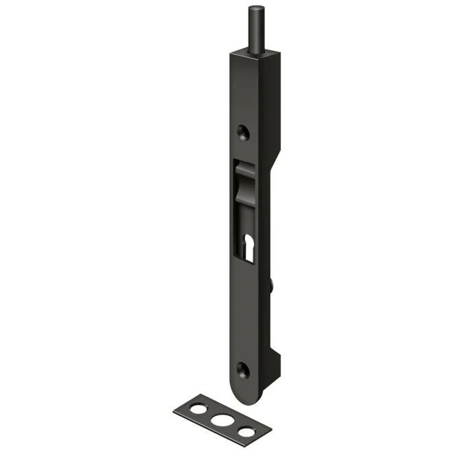 Oil-Rubbed Bronze Manual Flush Door Bolt