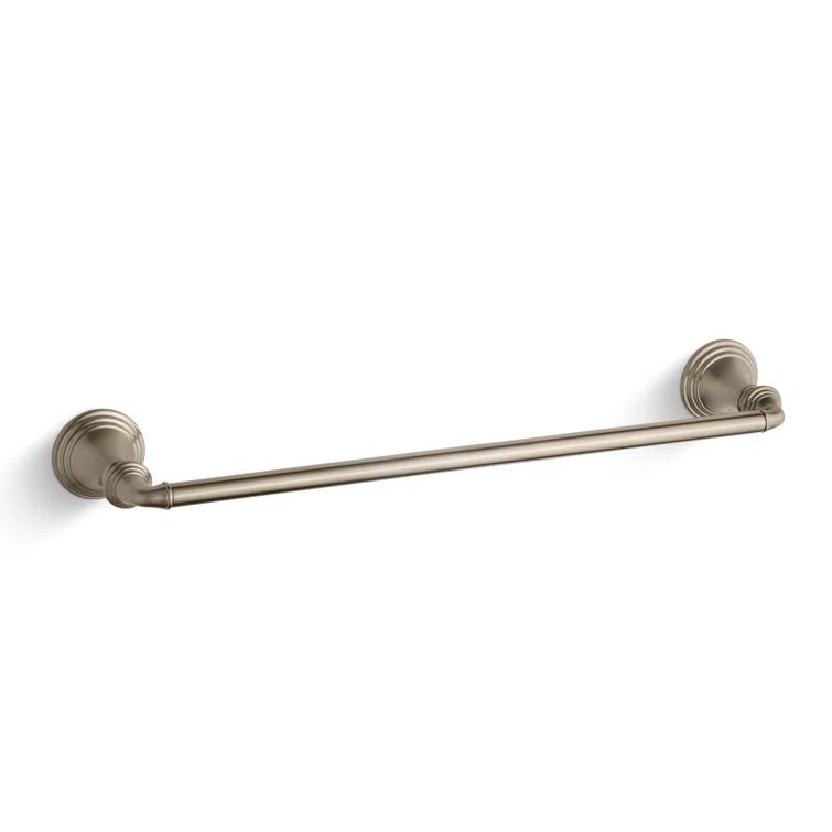 Devonshire Polished Chrome 24" Wall Mounted Towel Bar