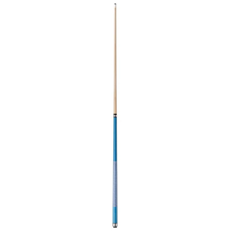 Viper 58" Blue Maple Wood Pool Cue with Linen Wrap