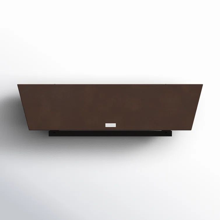 Espresso 36" Recycled Plastic Railing Planter Box