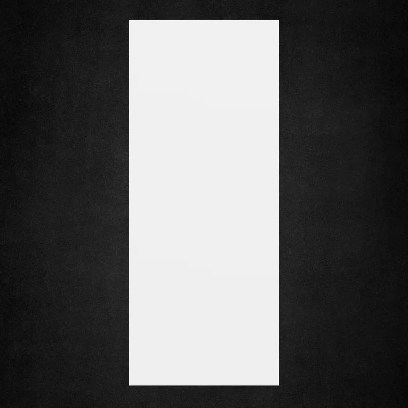 Aurora White Prefinished Hollow Core Wood Door Slab 24'' x 80''