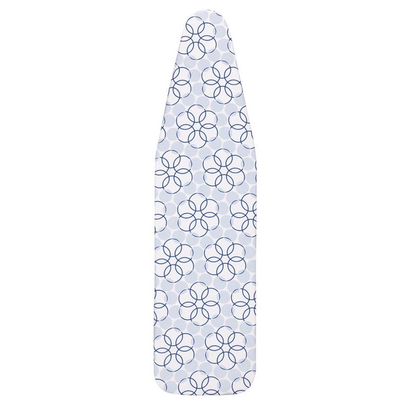 Deluxe Blue Rings Pattern Cotton Ironing Board Cover