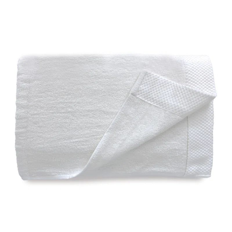 White Ultra-Absorbent Cotton Bamboo Bath Towel Set