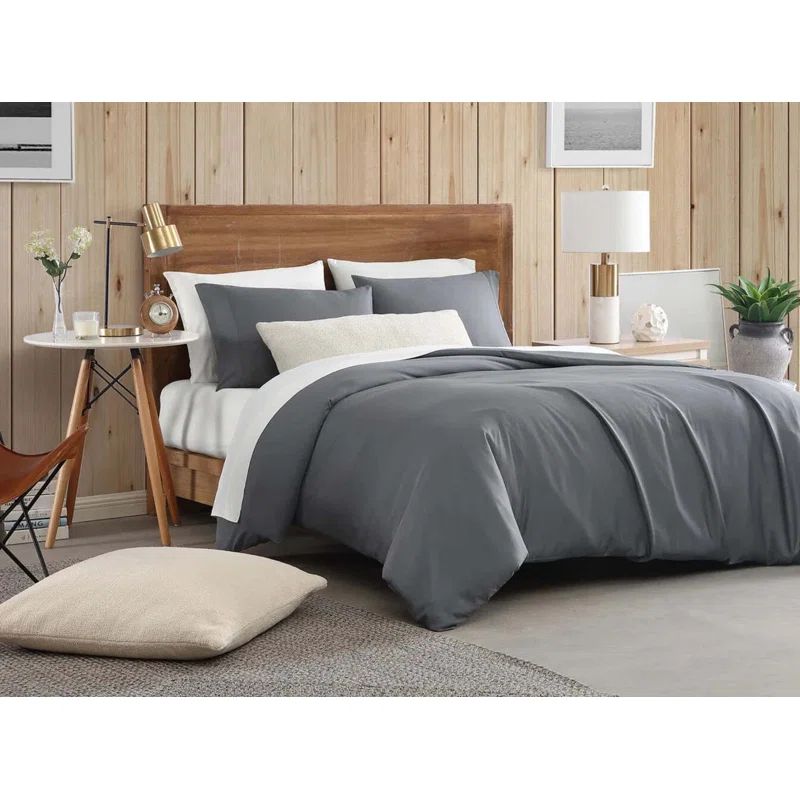 Coal King/California King Bamboo Duvet Cover