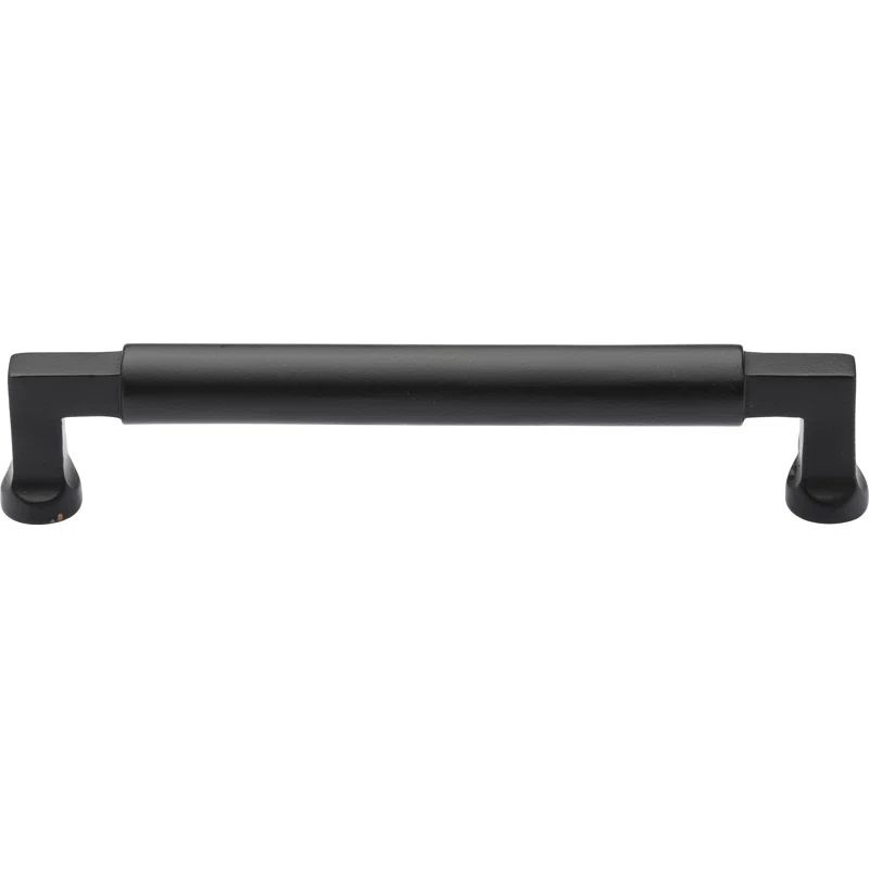 Modern Black Bronze 6" Cabinet Pull with Mounting Hardware