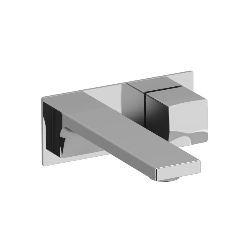 Reflet Chrome Single Lever Wall Mount Lavatory Faucet