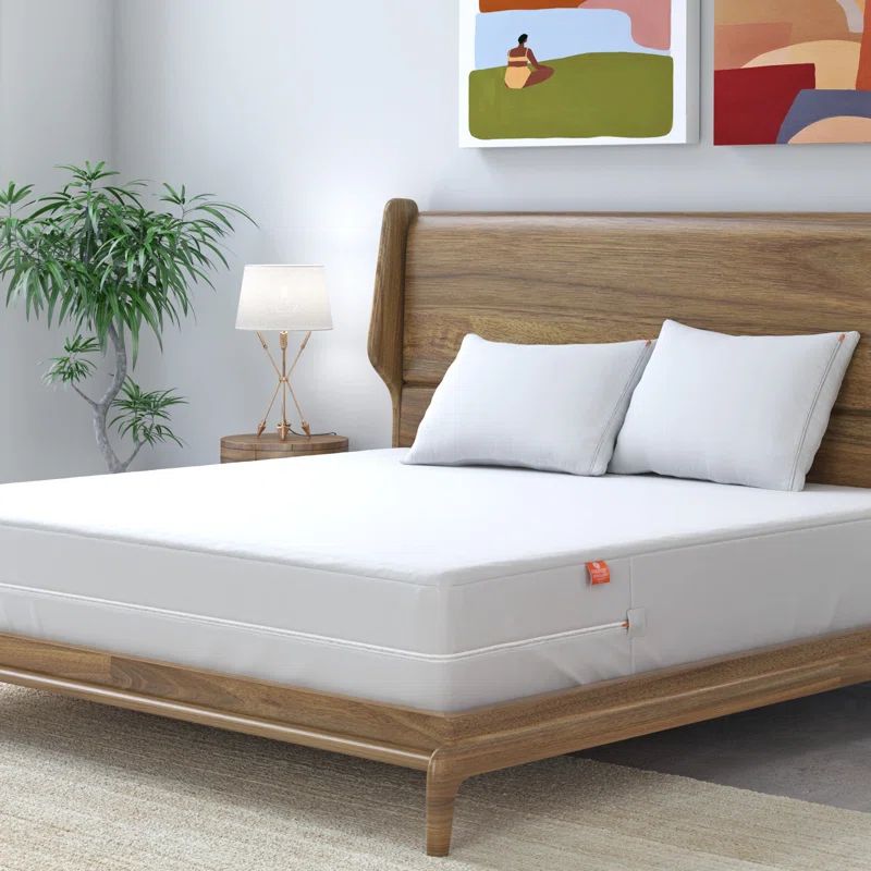 Twin XL White Waterproof Bedbug Proof Mattress Encasement