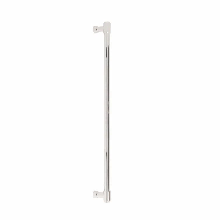 Polished Chrome 18" Modern Industrial Appliance Pull