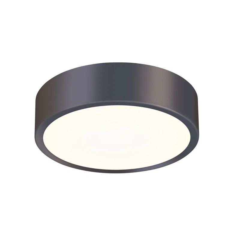 Black Bronze 18" LED Flush Mount Ceiling Light