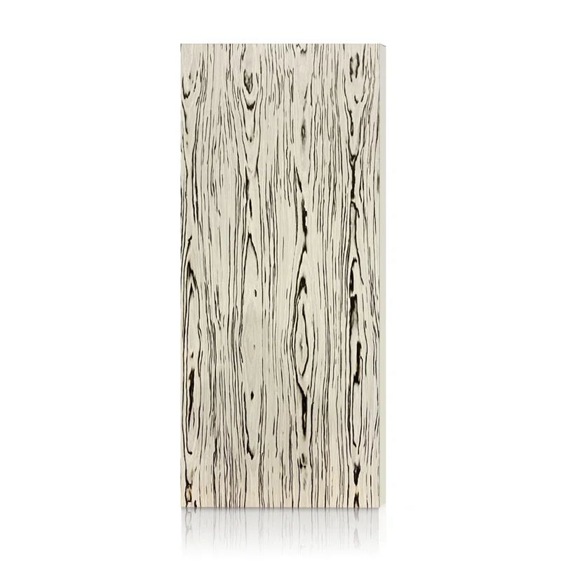 White and Brown Smooth Flush Hollow Core MDF Interior Door Slab