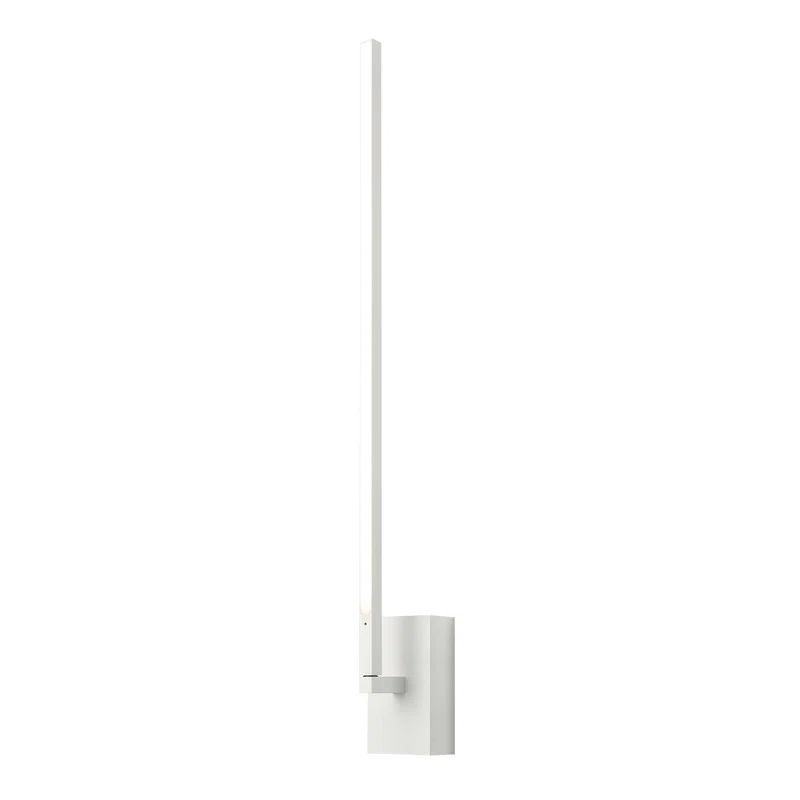 Pandora White Aluminum 28" LED Dimmable Wall Sconce