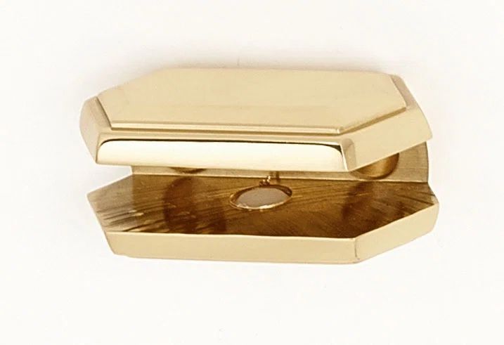 Barcelona Modern Plastic Shelf Bracket Set in Black