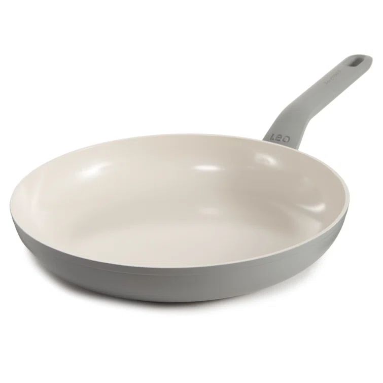 Moonmist Gray 11" Non-stick Ceramic Frying Pan with Recycled Aluminum