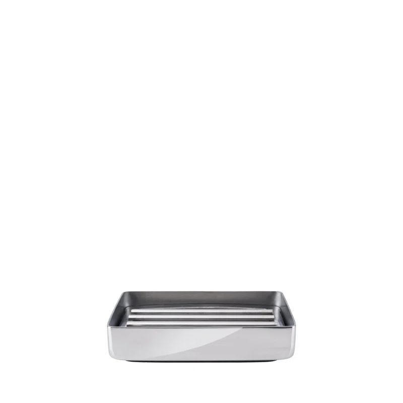 Nexio Polished Stainless Steel Modern Soap Dish