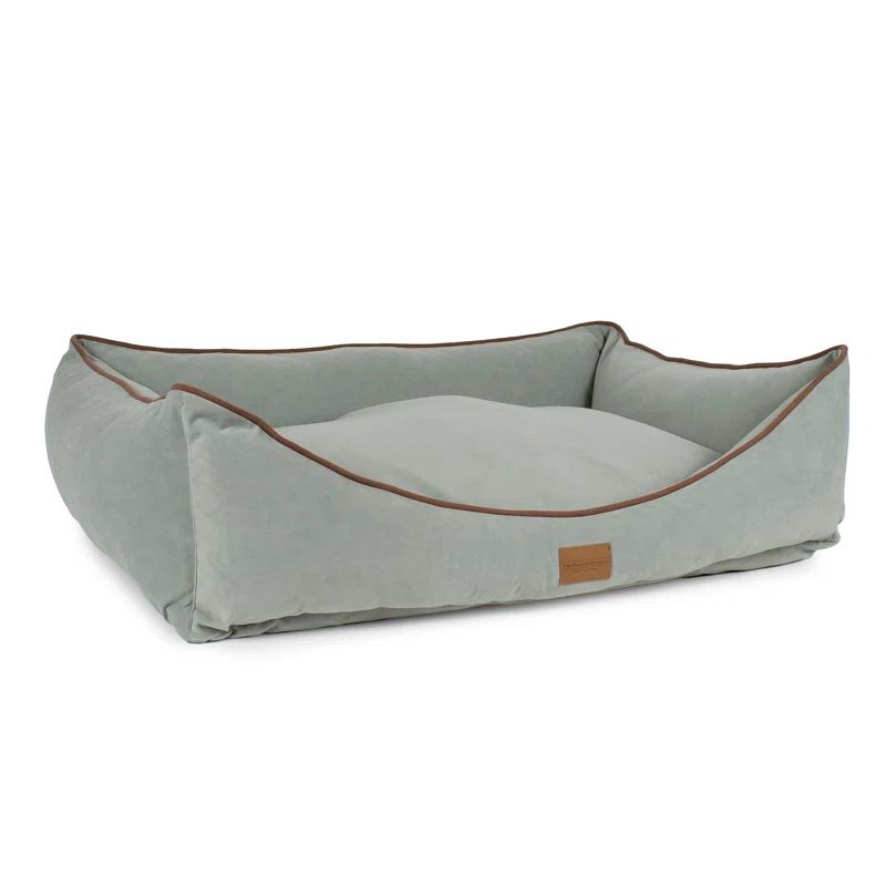 Spa Blue X-Large Orthopedic Elevated Microfiber Pet Bed