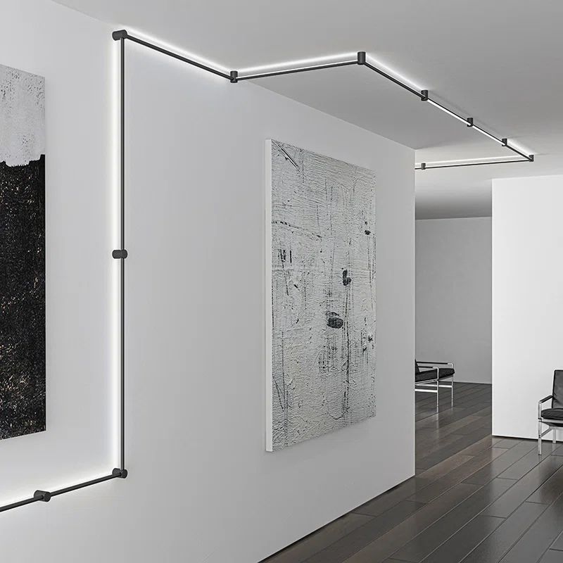 Purolinear 360 White Acrylic Dimmable LED Sconce