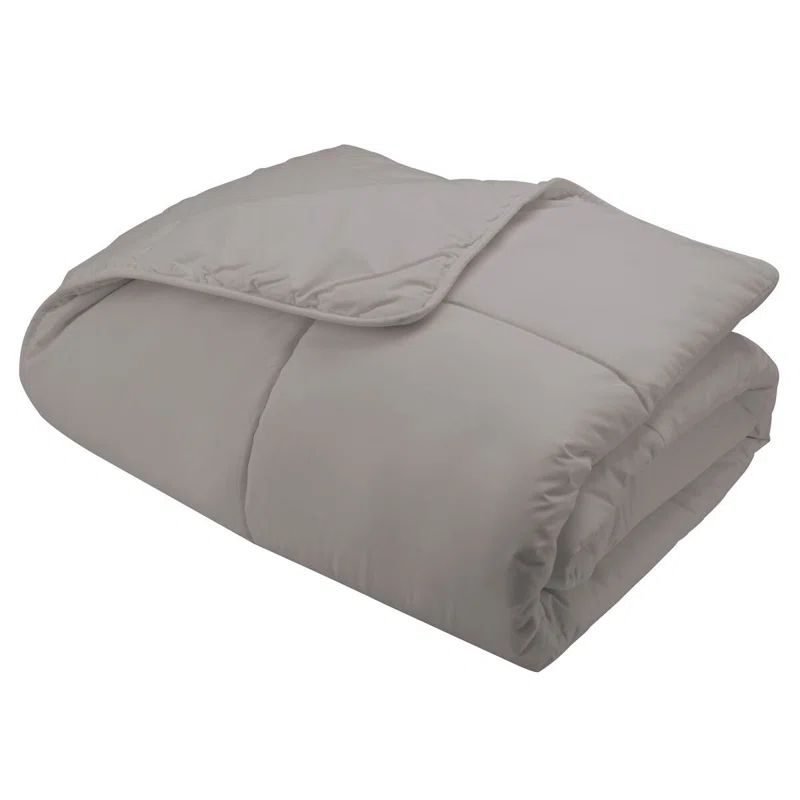 Luxurious King-Sized Breathable Cotton Blanket in Gray