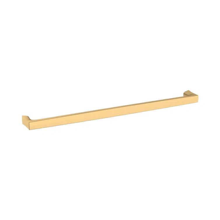 Modern 18" Satin Brass Appliance Pull with Mounting Hardware