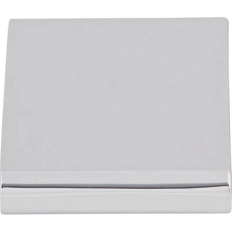 Polished Chrome 1-1/4" Finger Tab Pull with Mounting Hardware