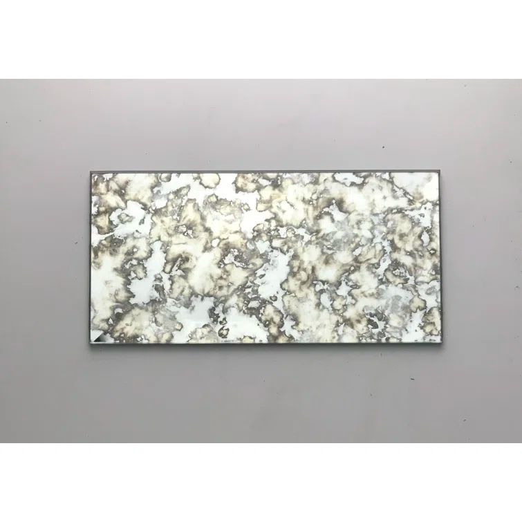 Antique Silver Beveled Mirror Glass Subway Tile for Kitchen and Bathroom