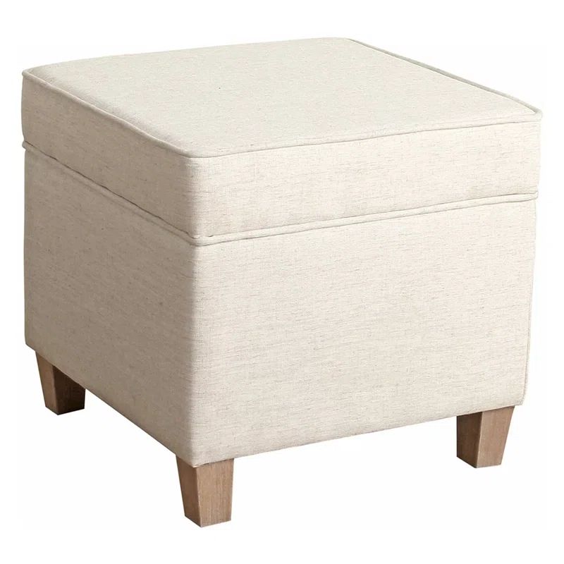 Sand & Stable™ Asha 17.5" Square Storage Ottoman