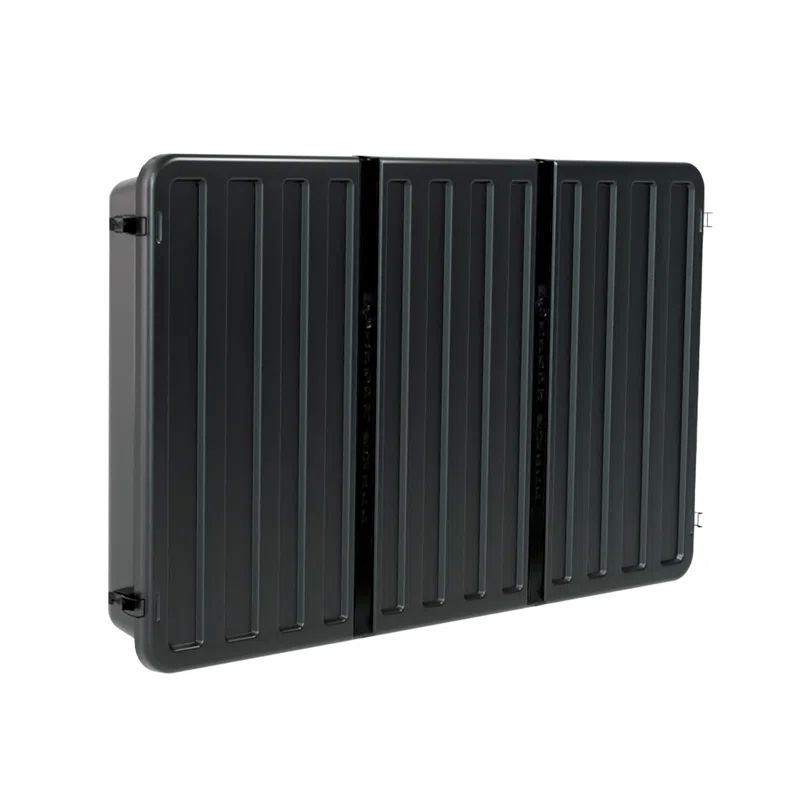 Storm Shell Black 56-65" Outdoor Weatherproof TV Enclosure
